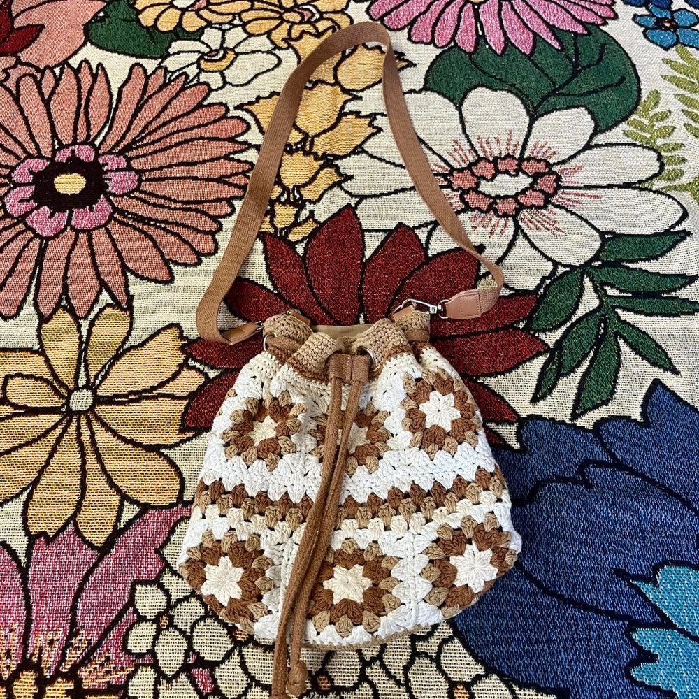 Crochet Crossbody Bag